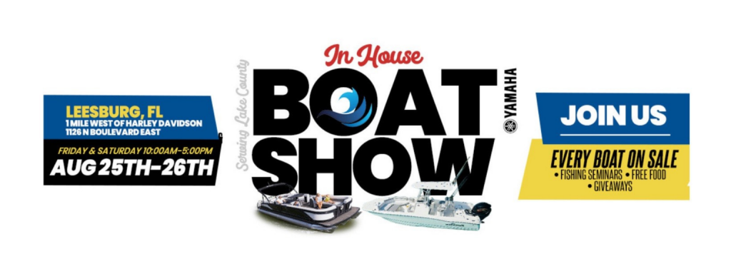 Holiday Marine Boat Show Banner